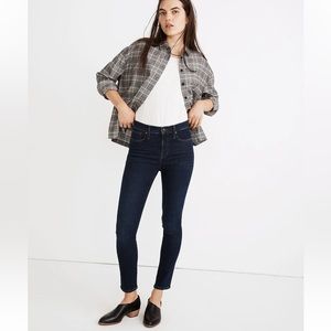 NWT Madewell High Rise 9” Skinny TENCEL Lunar Wash 33, Standard Length